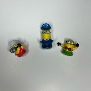 Mini minion action figures set of‎ 3
